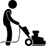 Ikona čištění podlahy
